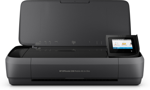 HP OfficeJet 250 Mobile AIO All-in-One Printer - A4 Color Ink, Print/Copy/Scan, Automatic Document Feeder, WiFi, 10ppm, 500 pages per month