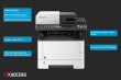 Kyocera ECOSYS M2135dn - Multifunction printer - B/W - laser - Legal (216 x 356 mm) (original) - A4/Legal (media) - up to 35 ppm (printing) - 350 sheets - USB 2.0, Gigabit LAN, USB host  - DEMO, новый