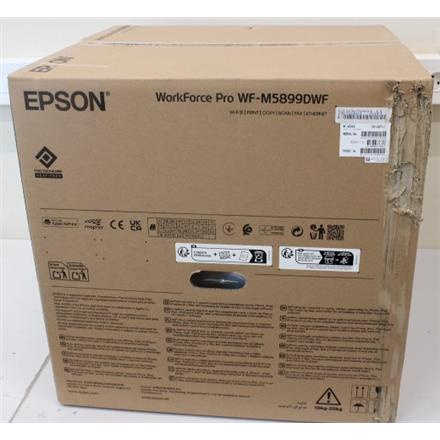 Taastatud. Epson WorkForce Pro WF-M5899DWF | Epson WorkForce Pro | WF-M5899DWF | Inkjet | Mono | Mono Multifunction Printer | A4 | Wi-Fi | DAMAGED PACKAGING