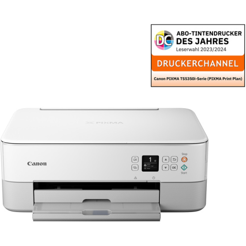 T Canon PIXMA TS5351i Tinte-Multifunktionssystem 3in1 WLAN Duplex Weiß