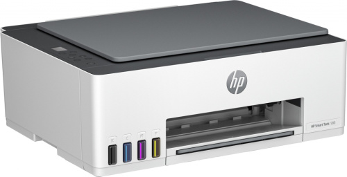 HP Smart Tank 580 All-in-One Printer, Home and home office, Print, copy, scan, Wireless; High-volume printer tank; Print from phone or tablet; Scan to PDF PERHP-WAK0237