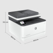 HP LaserJet Pro MFP 3102fdw AIO All-in-One Printer - A4 Mono Laser, Print/Copy/Scan, Automatic Document Feeder, Auto-Duplex, LAN, Fax, WiFi, 33ppm, 350-2500 pages per month (replaces M227fdw)