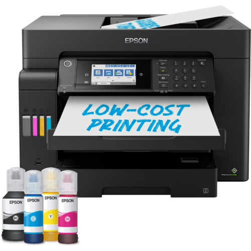 T EPSON EcoTank ET-16655 MFP colour inkjet ITS A3 25ppm Print 550sheets USB LAN Wi-Fi Must
