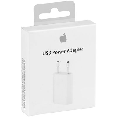 Apple 5W USB Power Adapter - Power adapter - 5 Watt (USB) - for iPad mini 2; 3; 4; iPhone 11, 5, 5c, 5s, 6, 6s, 7, 8, SE, XR, XS, XS Max; Watch 