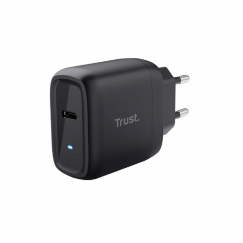 Trust Maxo, 45W, USB-C, must - Vooluadapter / 24816