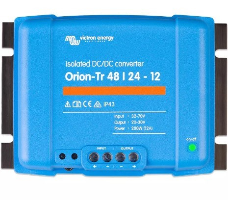 Victron Energy Orion-Tr 48/24-12A 280 W automotive inverter (ORI482428110)