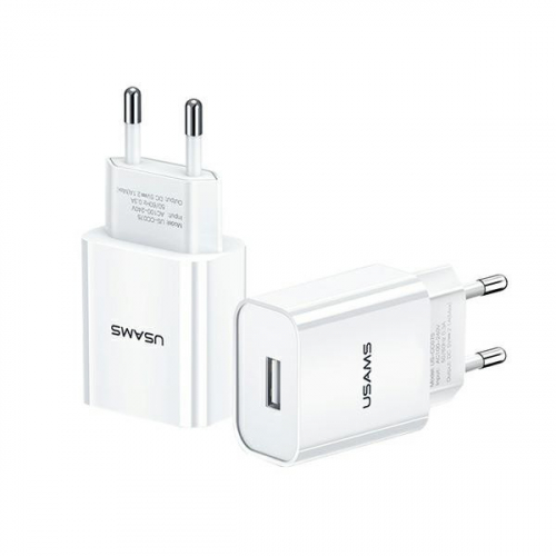 USAMS Charger T18 1xUSB 2,1A Only Head