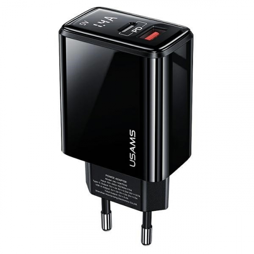 USAMS Charger T40 20W PD 3.0 Quick Charge