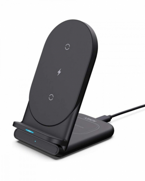 AUKEY AUKEY LC-A2 Black Wireless Charger 2in1 USB-C