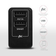 AXAGON AXAGON ACU-DS16 wall charger, 2x 5V-2.2A + 1A,