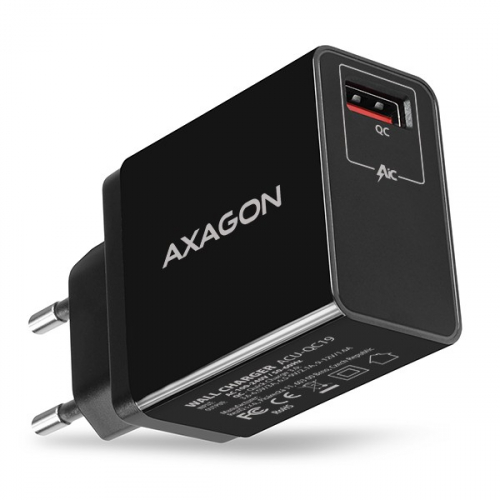 AXAGON AXAGON ACU-QC19 wall charger 1x QC3.0/AFC/FCP/