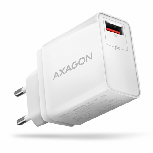 AXAGON AXAGON ACU-QC19W, wall charger 19W, QC,1x whit