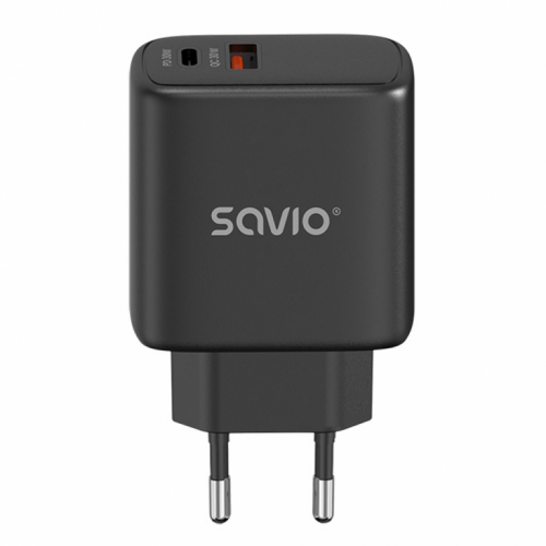 Savio Wall charger 30W Quick Charge, Power Delivery 3.0, LA-06/B