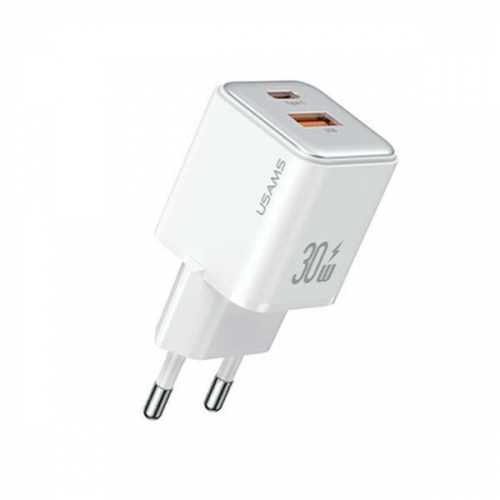 USAMS Charging USB-C+USB-A PD 3.0 30W Fast Charging 885382
