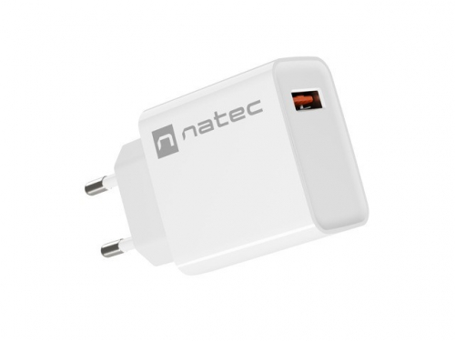 Natec USB Charger Ribera 1x USB-A black 894502