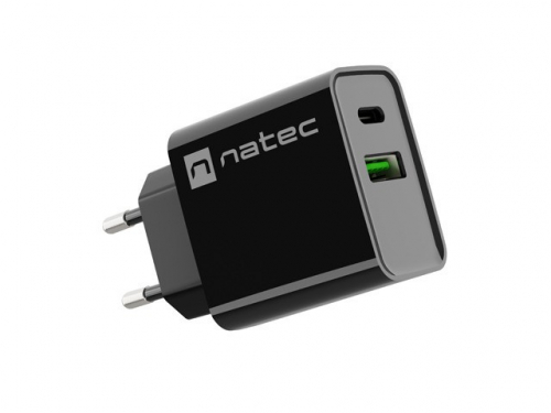 Natec USB Charger Ribera 1x USB-A USB-C 894504