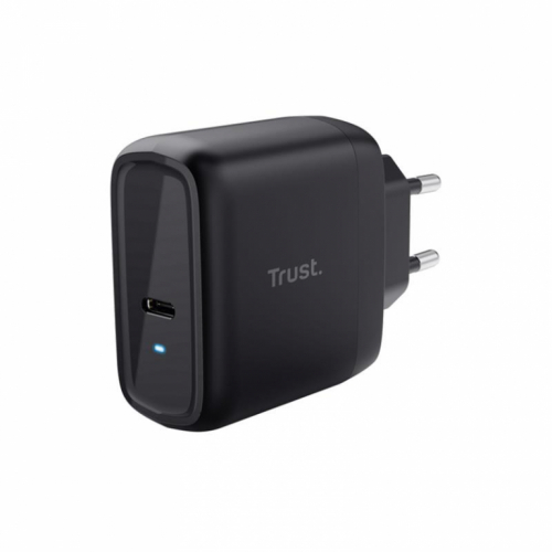 Trust Maxo, 65W, USB-C, must - Vooluadapter / 24817