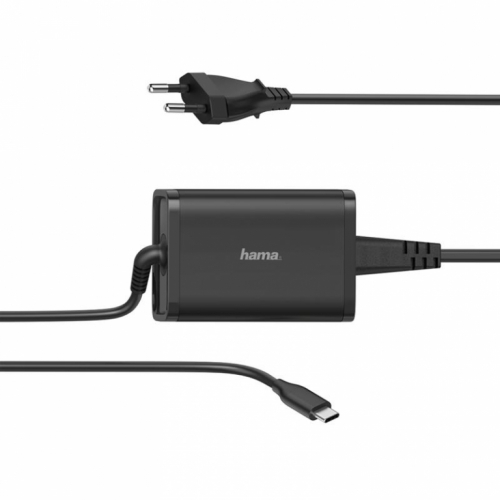 Sülearvuti vooluadapter Hama USB-C (65 W) / 00200006