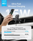 Anker Charger MagGo Qi2 15W Black