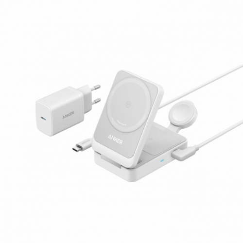 Anker MagGo 3-in-1 15W foldable white EU