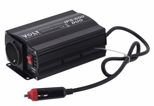 IPS 600 DUO 12-24/230V (300/600) voltage converter