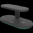 CANYON wireless charger WS-501 15W 5in1 UV Black