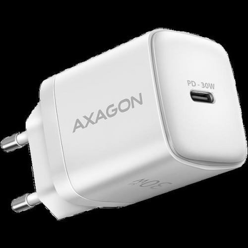 AXAGON ACU-PD30W wall charger 1x QC3.0/AFC/FCP/PD type-C, 30W, white