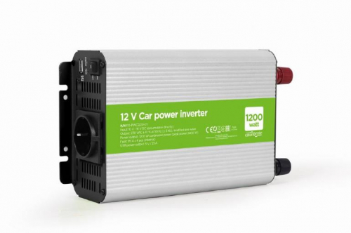 POWER INVERTER CAR 12V 1200W/EG-PWC1200-01 GEMBIRD