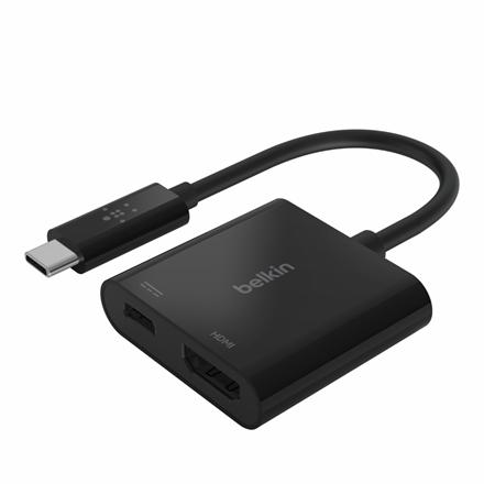 Belkin | USB-C to HDMI + Power Adapter | USB-C to HDMI