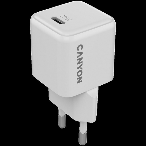 CANYON charger CU20C GaN 20W 1xPD EU White