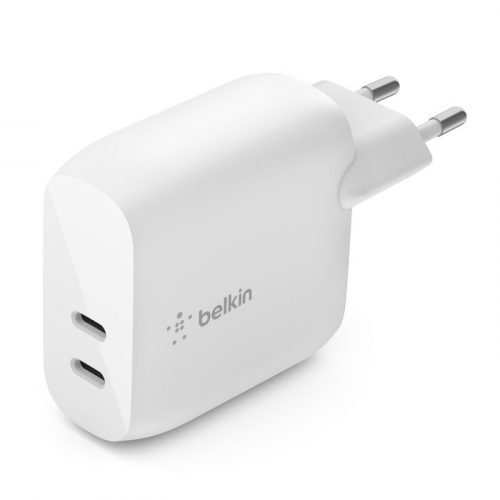 Belkin 40W Dual 20W USB-C PD white