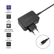 Qoltec Charger 65W, 5V 20V 3A 3.25A, USB type C, P