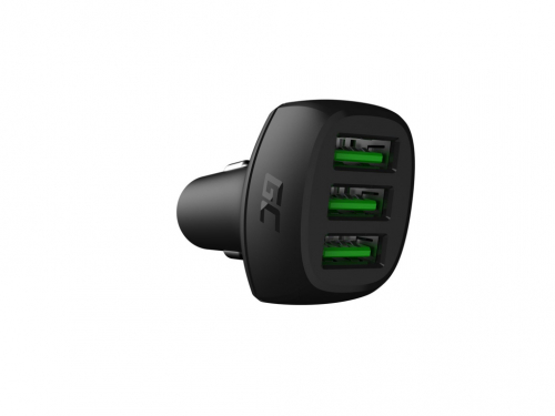 Green Cell CADGC01 PoweRide Car charger 54W 3x USB 18W Ultra Charge