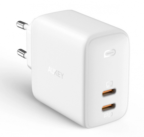 AUKEY AUKEY PA-B4 White Omnia GaN Wall Charger 2xUSB