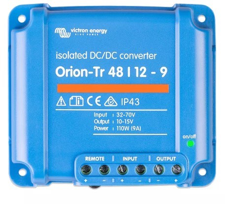 Victron Energy Orion-Tr 48/12-9 110 W DC-DC isolated converter (ORI481210110)