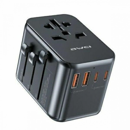 AWEI Travel GaN Charger 35W 4in1 US/AU/EU/UK C-39