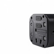 AUKEY PA-TA01 Black Universal Traver Adapter 2xUSB+1xUSB C 7.8A Fits in 150 Countries