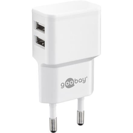 Goobay | 2.4 A | Dual USB charger | 44952