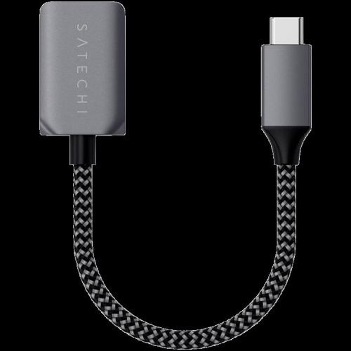 SATECHI USB-C to USB 3.0 Adapter Cable Space Gray