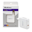 Qoltec Power charger GaN FAST 108W, USB C, white