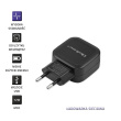 Qoltec Network Charger 12W | 5V | 2.4A | USB