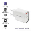 Qoltec Charger 18W 5-12V, 1.5-3A, USB C