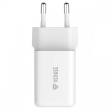 YENKEE USB C 45W 3A Power delivery 3.0 QC3.0 network charger, White