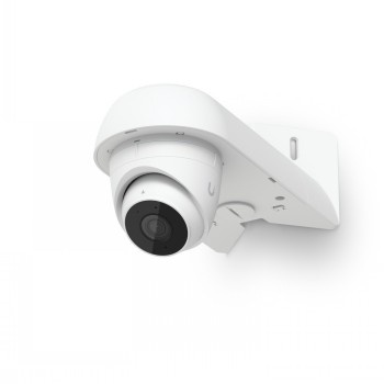 UBIQUITI WHITE ARM MOUNT ACCESSORY THAT ATTACHES THE G5 TURRET ULTRA TO A WALL, CORNER, OR POLE