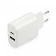 everActive CHARGER USB/USB-C QC3.0 25W WHITE