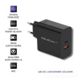 Qoltec Charger 63W 5-20V, 1.5-3A, USB C