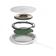 CRONG Aluminium inductive charger silver