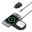 Belkin BoostCharge Pro Qi2 15W dual charger, black