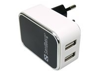 SANDBERG AC Charger Dual USB 2.4+1A EU