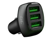 GREENCELL PowerRide 54W 3xUSB 18W car charger Ultra Charge